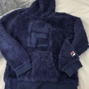 Kids large FILA hoodie